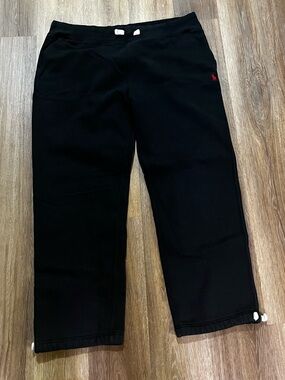 Vintage Polo Ralph Lauren Black Fleece Sweatpants Men’s XL Y2K